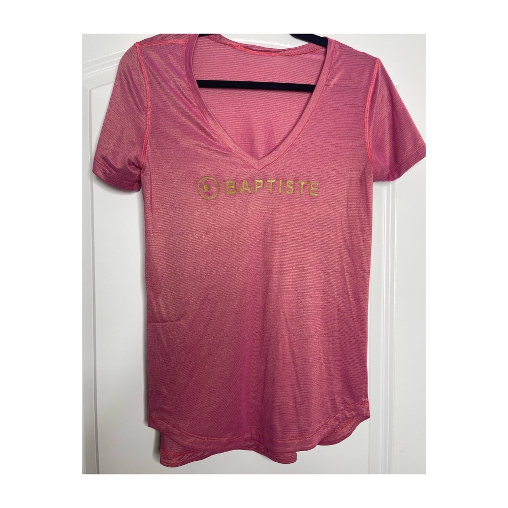 Lululemon Baptiste Yoga V Neck Size Medium